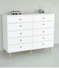 Cómoda Wells Blanco 140cm