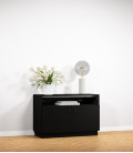 Lisboa mueble TV negro de 100 cm