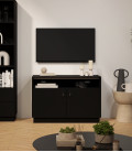 Lisboa mueble TV negro 100 salón