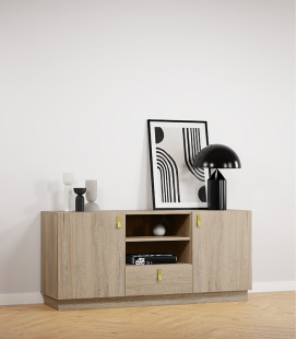 mueble tv lisboa roble 150